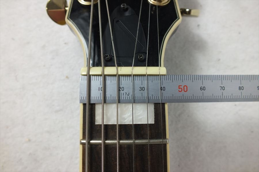 ★ Ibanez アイバニーズ AG95QA-DBS 5B-02 ギター 音出し確認済 中古 現状品 240201C4343_画像10