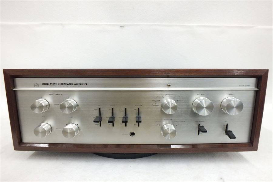 ◆ LUXMAN ラックスマン SQ301 アンプ 中古 現状品 240209M5454_画像2