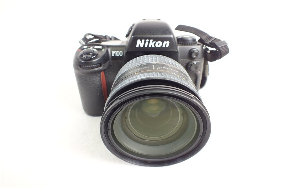 ◇ Nikon ニコン F100 フィルム一眼レフカメラ AF NIKKOR 24-85mm 1:2.8-4 D 現状品 中古 240208T3226_画像2