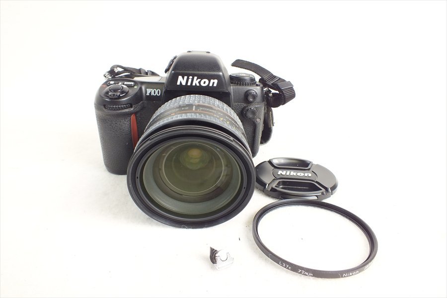 ◇ Nikon ニコン F100 フィルム一眼レフカメラ AF NIKKOR 24-85mm 1:2.8-4 D 現状品 中古 240208T3226_画像1