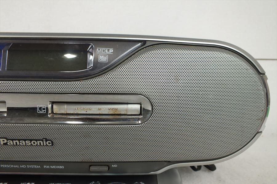 ★ Panasonic パナソニック RX-MDX80 ラジカセ 中古 現状品 240201C4406_画像3