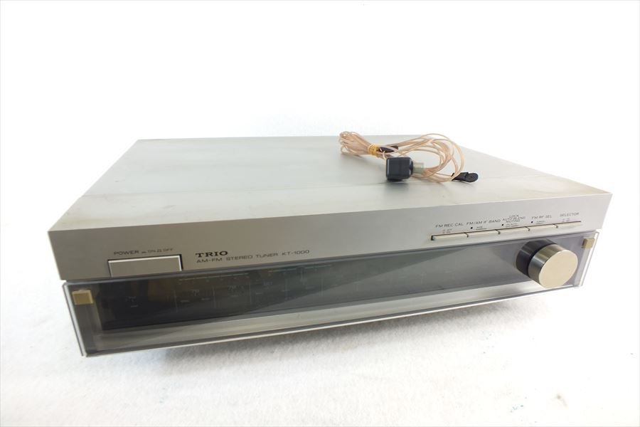 ◆ TRIO トリオ KT-1000 チューナー 中古現状品 240209A1145_画像1