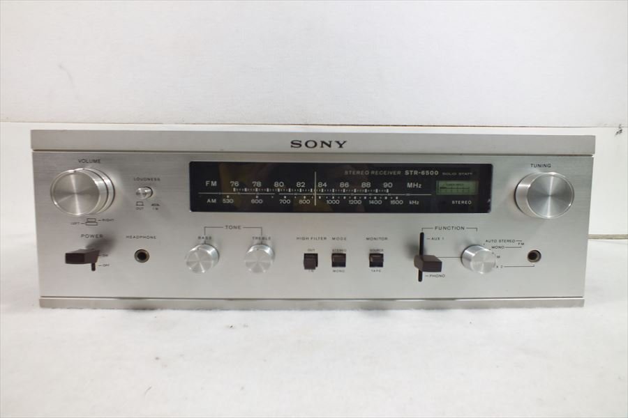 □ SONY ソニー STR-6500 ステレオレシーバー 中古 現状品 240106G6142_画像2