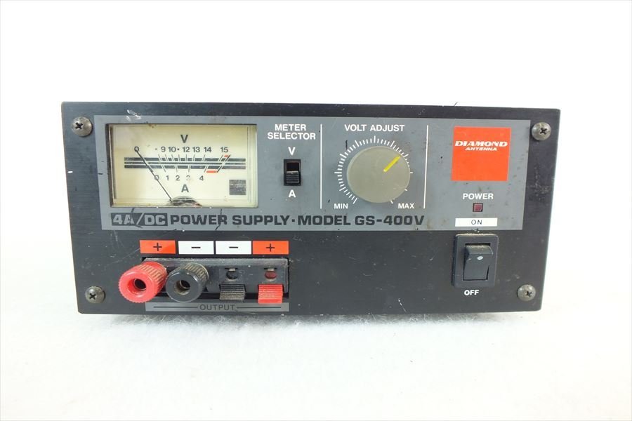 ◆ DIAMOND ダイアモンド GS-400V POWER SUPPLY 中古 現状品 240209G3245_画像4