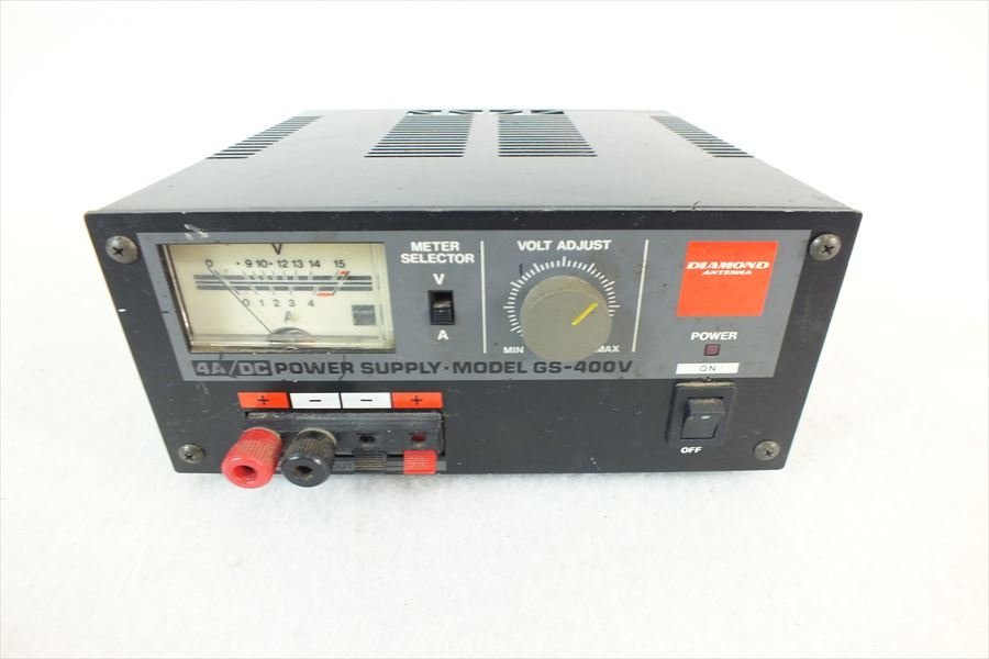 ◆ DIAMOND ダイアモンド GS-400V POWER SUPPLY 中古 現状品 240209G3245_画像2