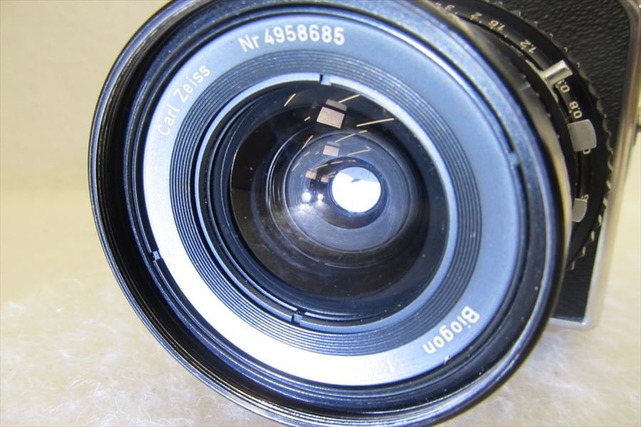▼ HASSELBLAD ハッセルブラッド SWC/M 中判カメラ Biogon 1:4.5 38mm 中古 現状品 240208T3263_画像4