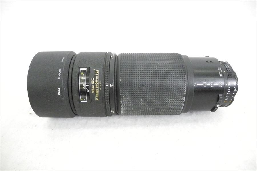 ▼ Nikon ニコン レンズ AF NIKKOR 80-200mm 1:2.8 望遠 ズーム 中古 240208T3231_画像3