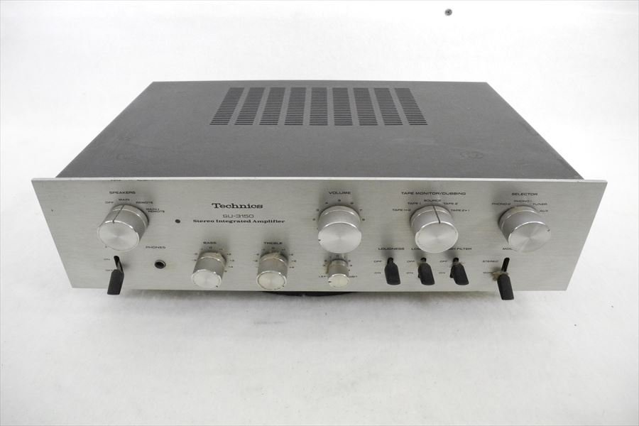 ▼ Technics テクニクス SU-3150 アンプ 中古 現状品 240205K2133_画像1