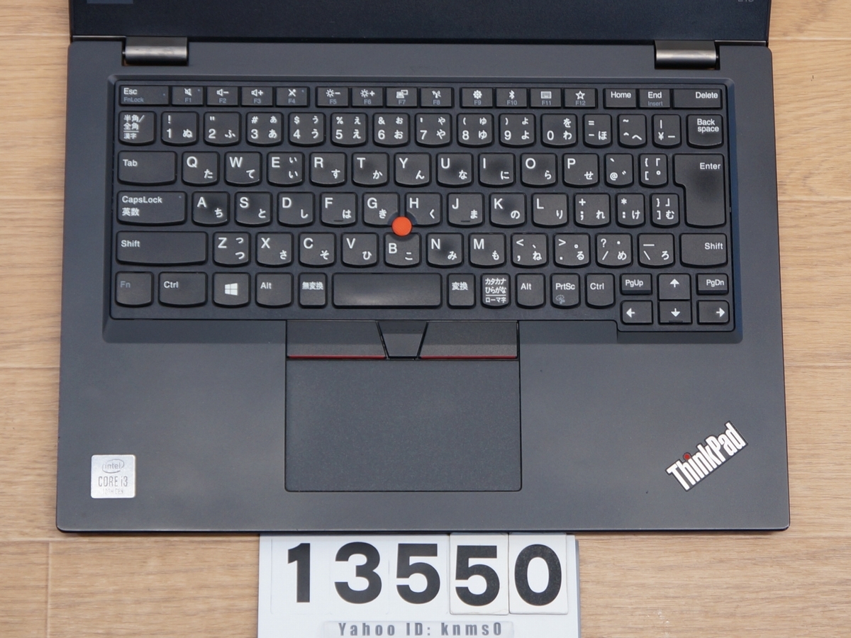 #13550 即決 lenovo ThinkPad L13 ● Core i3 / Win10_画像2