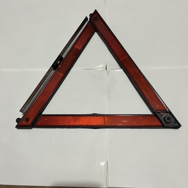 三角表示板 2個 折り畳み 警告版 反射板 事故防止 停止板_画像6