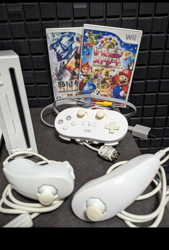 Wii　ウィー　本体　カセット　セット