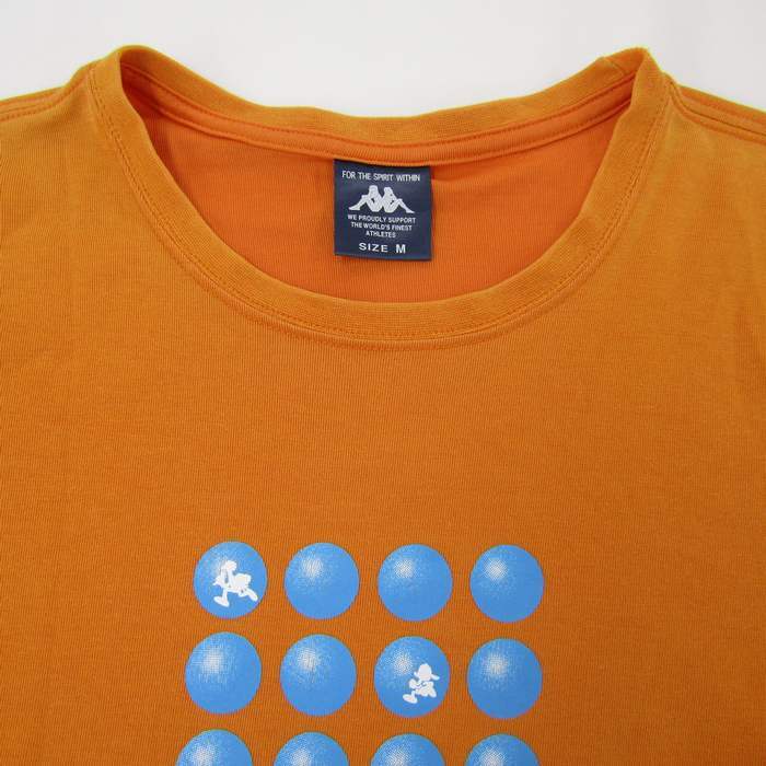  Kappa футболка длинный рукав спортивная одежда tops мужской M размер orange Kappa