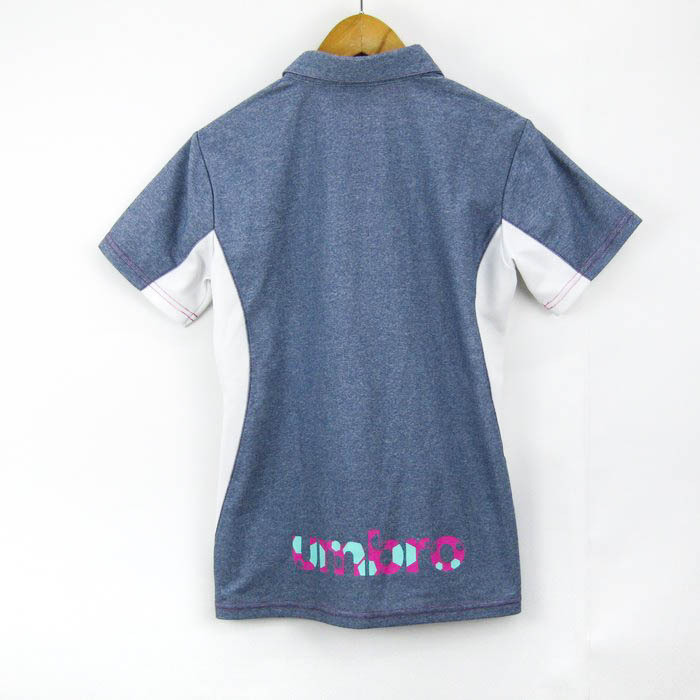 Umbro рубашка игра рубашка короткий рукав спортивная одежда tops женский M размер голубой umbro