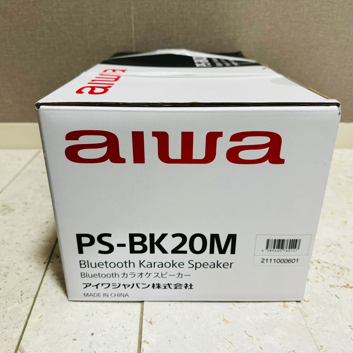 AIWA PS-BK20M Bluetoothカラオケスピーカー PSBK20M