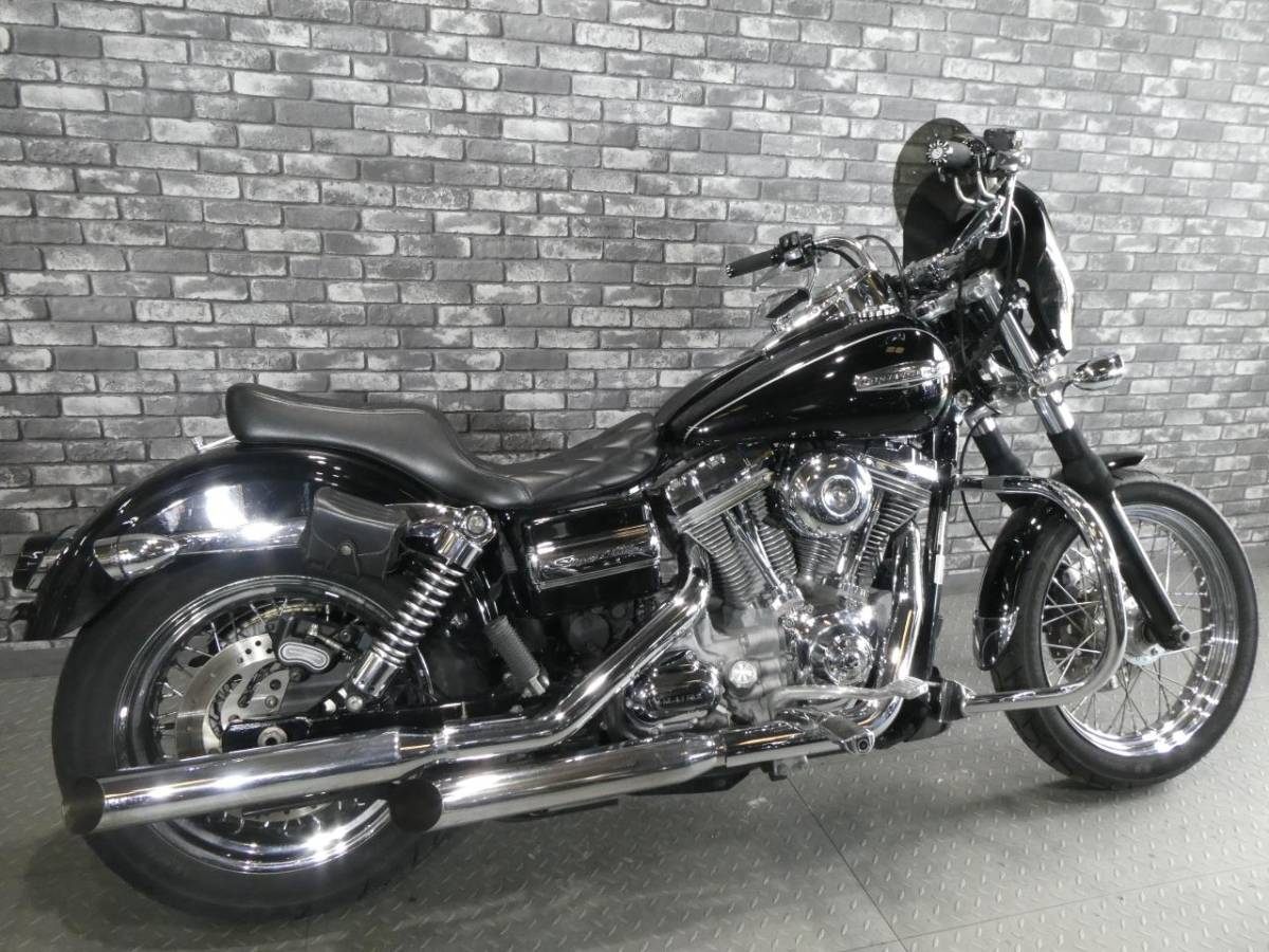 * Harley Davidson FXDC super g ride custom non-genuin muffler engine guard after market screen Osaka from large west association 