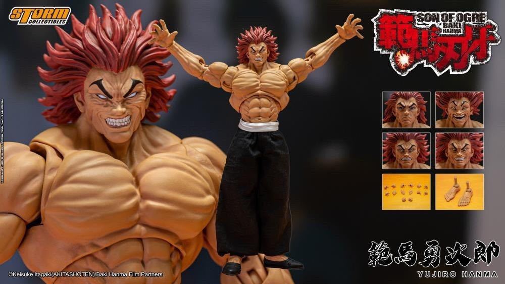 新品未開封 Storm Collectibles 範馬勇次郎 Yujiro Hanma バキ 1/12 フィギュア(検鉄拳TEKKEN バンダイ メディコス 刃牙 baki超像革命等に)_画像1