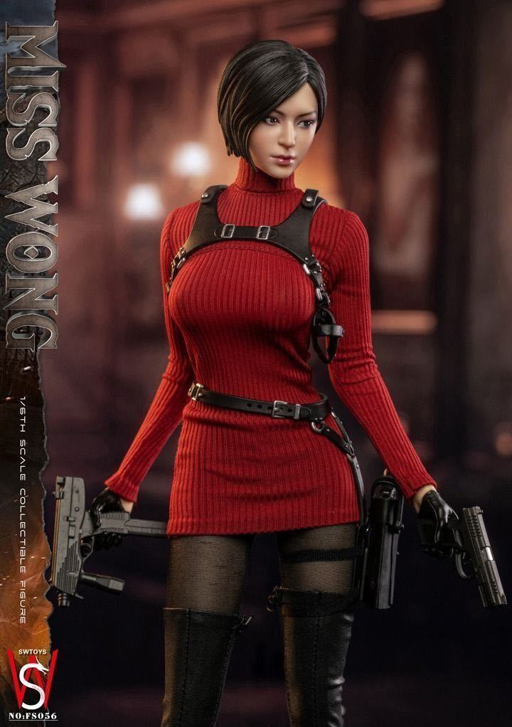 新品未開封 SWTOYS FS056 resident evilエイダ・ウォン 1/6 フィギュア Ada Wong (検 ホットトイズバイオハザード BIOHAZARD Leon レオン)_画像3