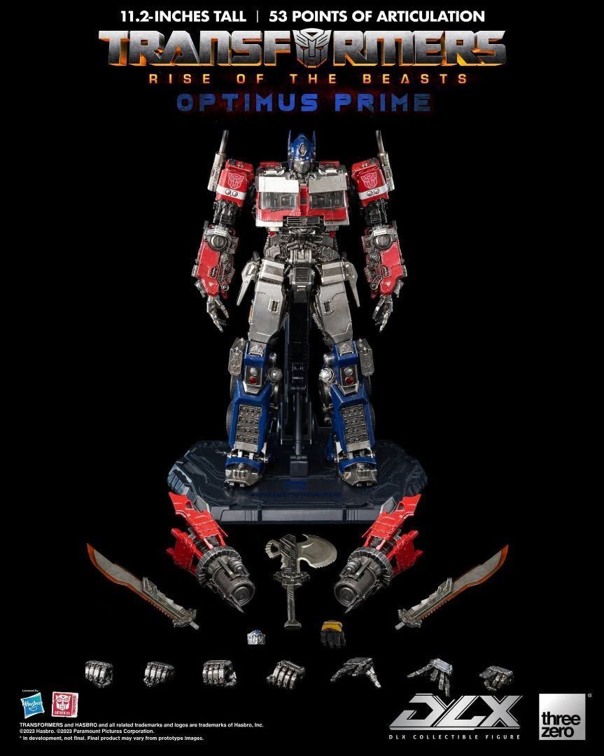 新品未開封 スリーゼロ threezero オプティマスプライム DLX 可動フィギュア トランスフォーマー (タカラ マスターピース primetakara 検)_画像2