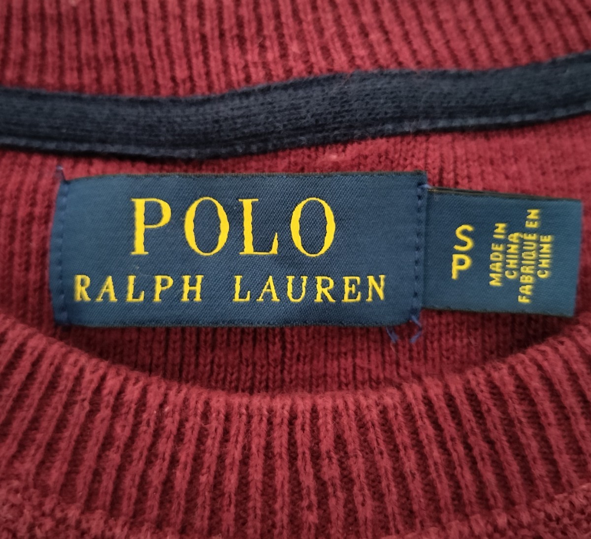 POLO RALPH LAUREN ラルフローレン 国内正規品 スウェット メンズ S ポロ ビッグロゴ_画像3