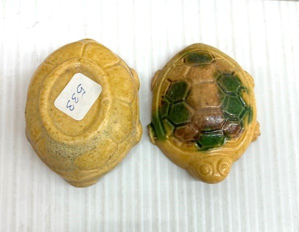 * 94472 коробочка с благовониями черепаха Юго-Восточная Азия 6.5x8.5x4.2cm копия *