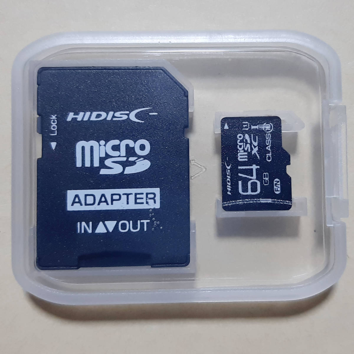【送料無料】microSDXCカード64GB Class10バルク品 microSDマイクロSD SDカード変換アダプター スマホメモリーカード ニンテンドースイッチ_画像1