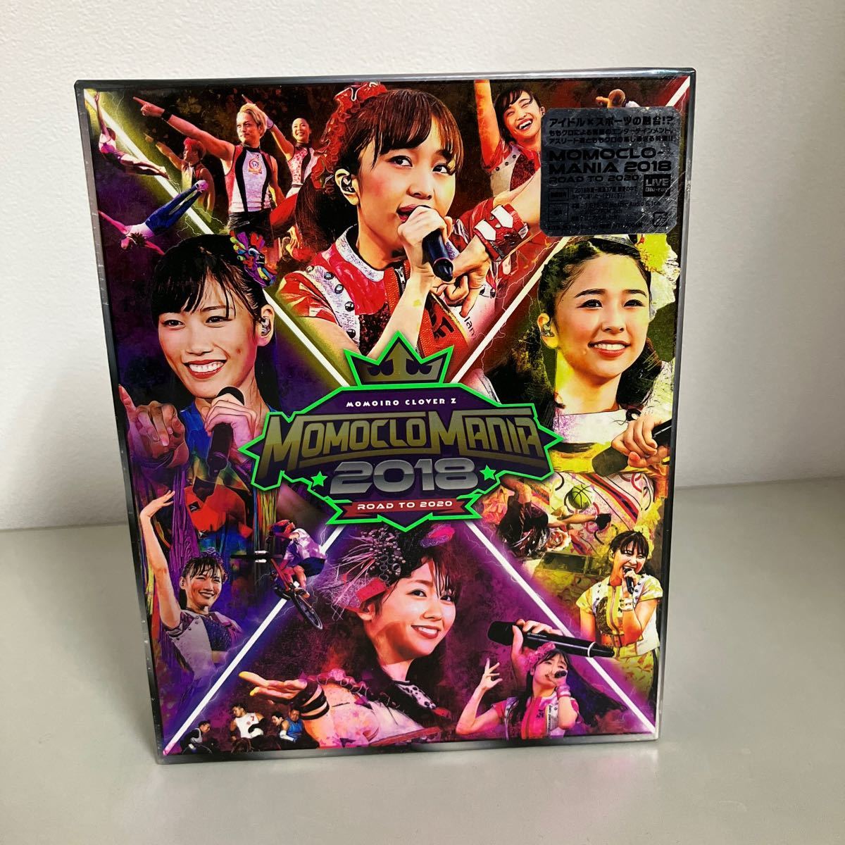 Blu-ray●ももいろクローバーZ MomocloMania 2018 -Road to 2020- ●KIXM-353～6 4ディスク BOX入り ブルーレイ ももクロ●A3486-11＋_画像1