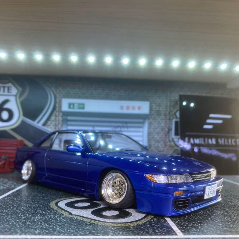 Yahoo!オークション - プラモデル完成品 アオシマ1/24 S13