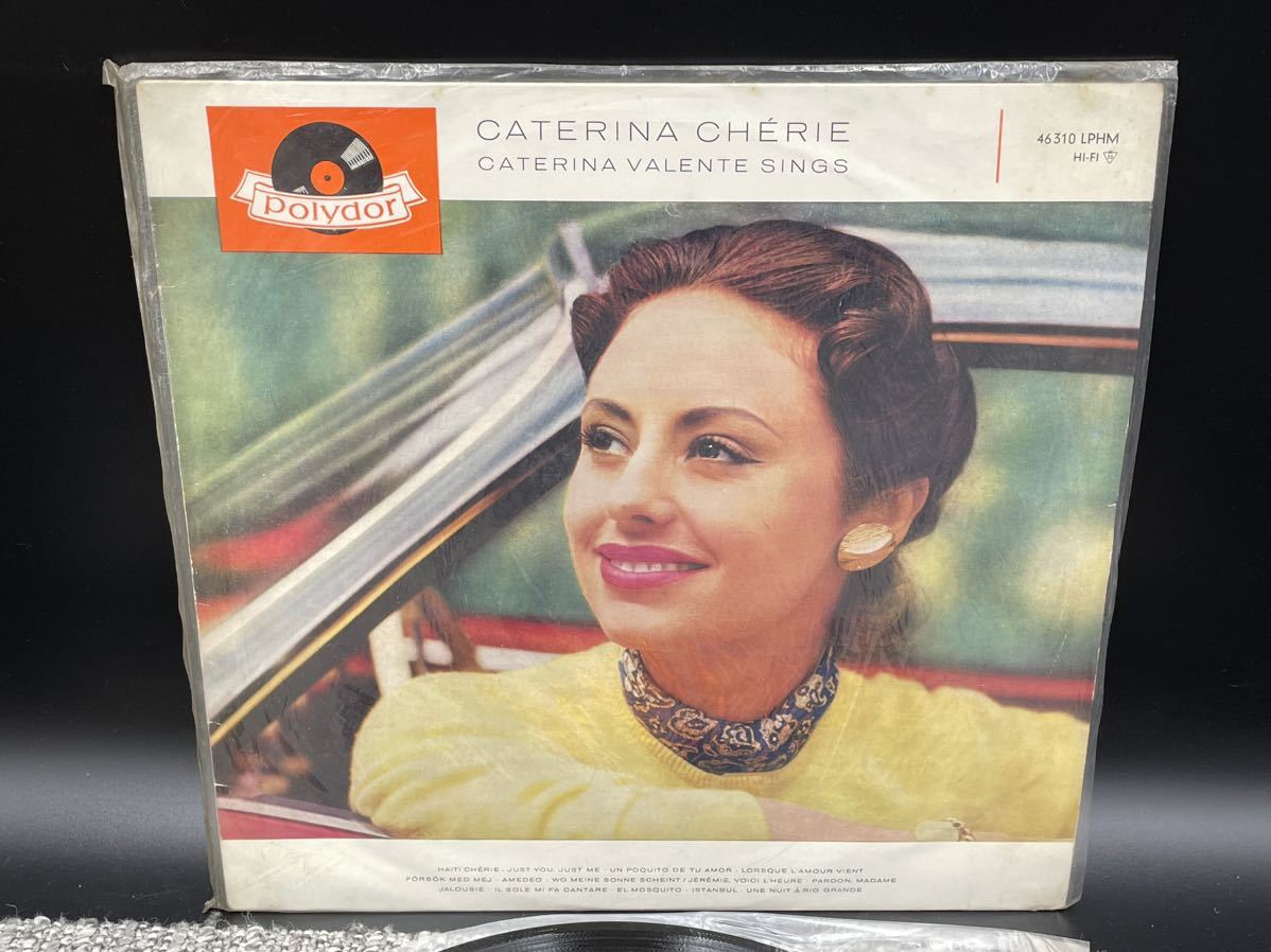 １６０４　レコード　ＬＰ　★VOCAL■カテリーナ・ヴァレンテ/ CATERINA VALENTE SINGS / CATERINA CHERIE_画像2