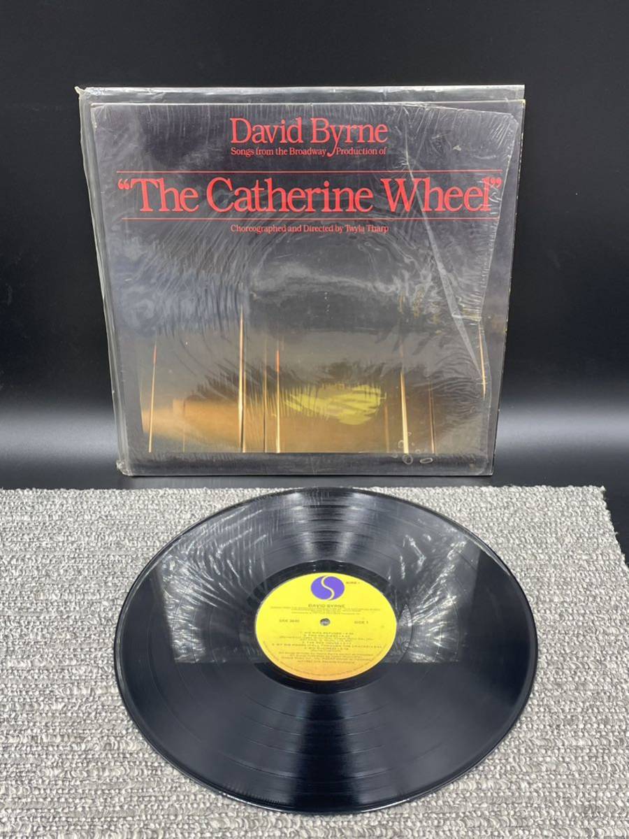 １４９６　レコード　ＬＰ　デヴィッド・バーン David Byrne / Songs From The Broadway Production Of The Catherine Wheel_画像1