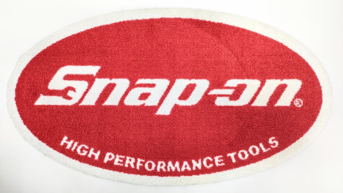 8 新品 未使用 スナップオン BWL 7400 EM オーバル エントランス フロア マット Snap on◆工具 玄関 ゴム ラバー 滑り止め 限定 グッズ_画像1