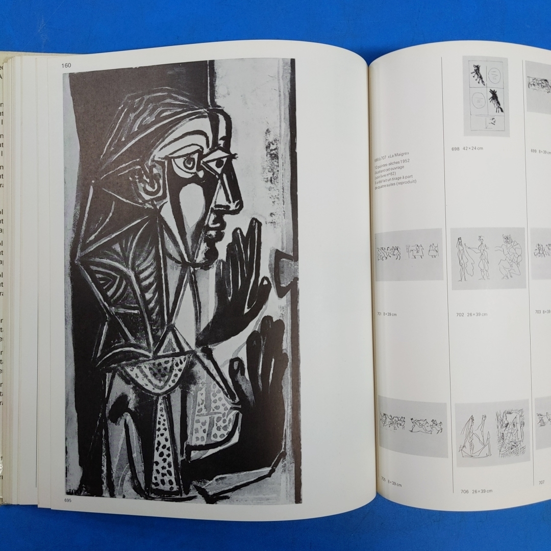 「ピカソ版画カタログレゾネ第1巻 1904-1967 1998 Pablo Picasso Tome.1 Catalogue de l'oeuvre grave et lithographie Georges Bloch」_画像5