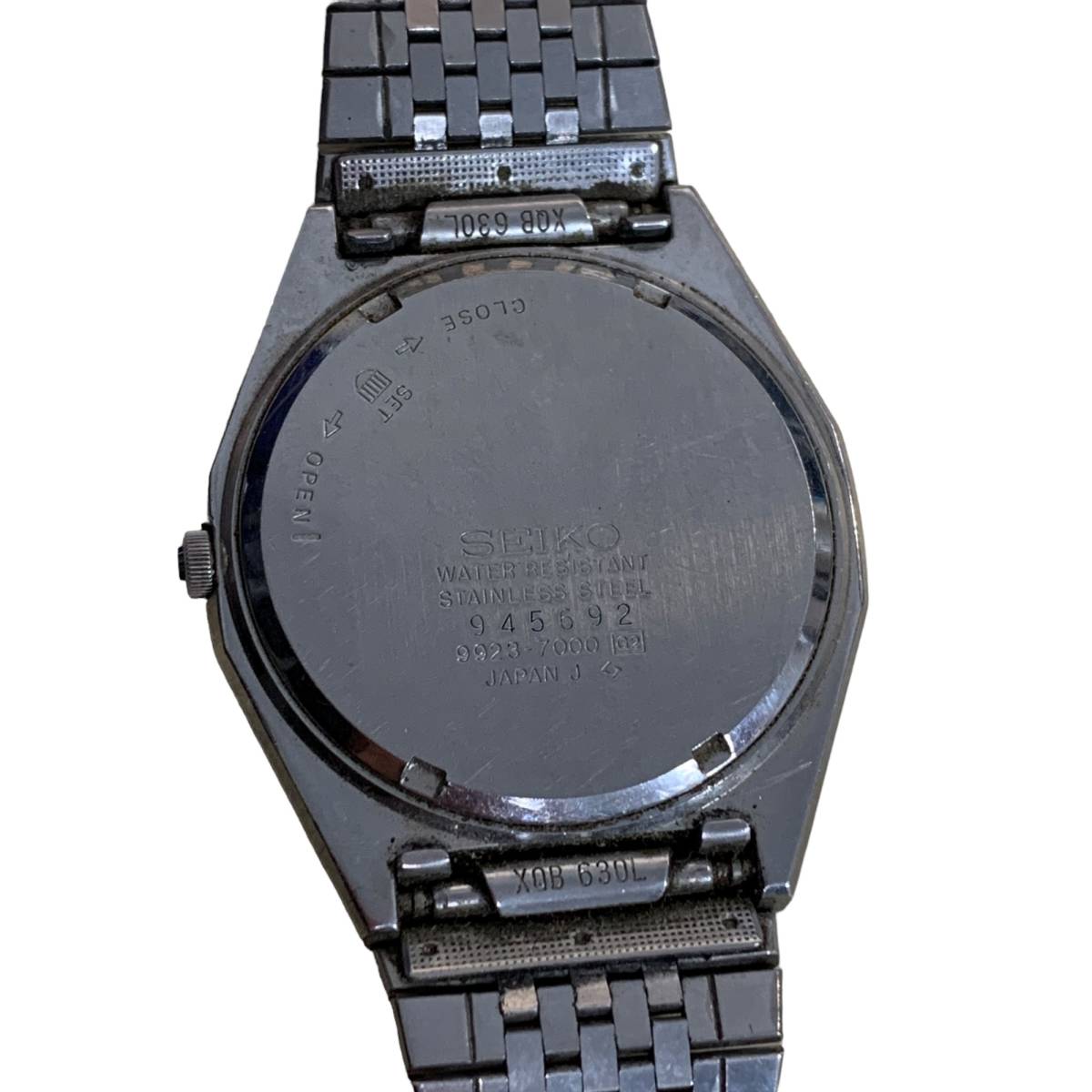 ◆中古品・動作未確認◆SEIKO セイコー 9923-7000 キングクォーツ 腕時計 kyV7261NH_画像4