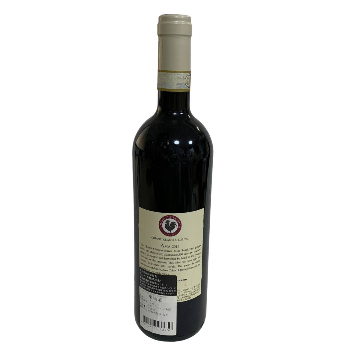 ◆未開栓◆アマ・キアンティクラシコ2015 Chianti Classico Castello di Ama Toscana 12.5% 750ml 赤ワイン イタリア V2-217NL_画像2