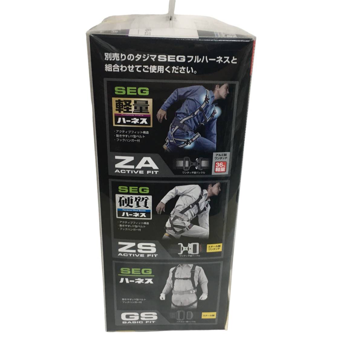 ◆未使用◆ tajima タジマ ハーネス用 ランヤード A1KR150F-WL5 ダブル 頑丈 L5 スチールフック 巻取 軽量タイプ ロック装置なし P48283NLの画像3