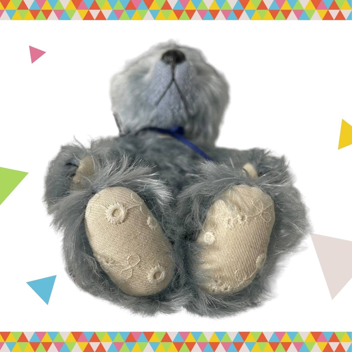 保管品】 テディベア 作家 Sky One's way Bear 浜口 美保 約20cm 保管品】 テディベア 作家 Sky One's way Bear 浜口 美保 約20cm