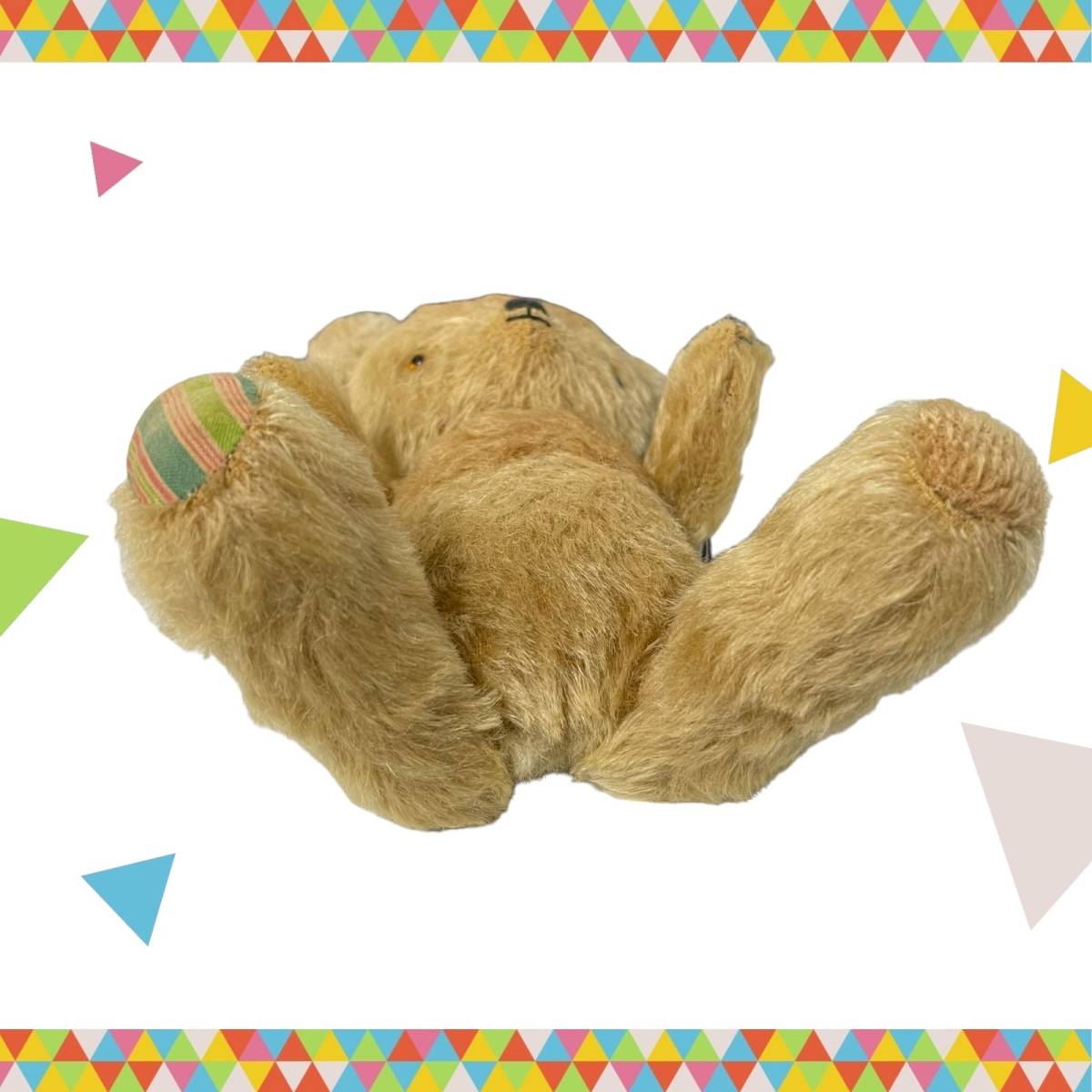 【中古品】 テディベア作家 m.Teddy Bear 衣笠 美保 Marple Birthday 2023.May 約22cm ぬいぐるみ クマ N59466RZZ_画像7