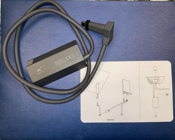 【新品】【即納】【送料無料】Generic Starlink イーサネットアダプター Satellite Internet V2 スクエアディッシュ用 箱入り_画像1