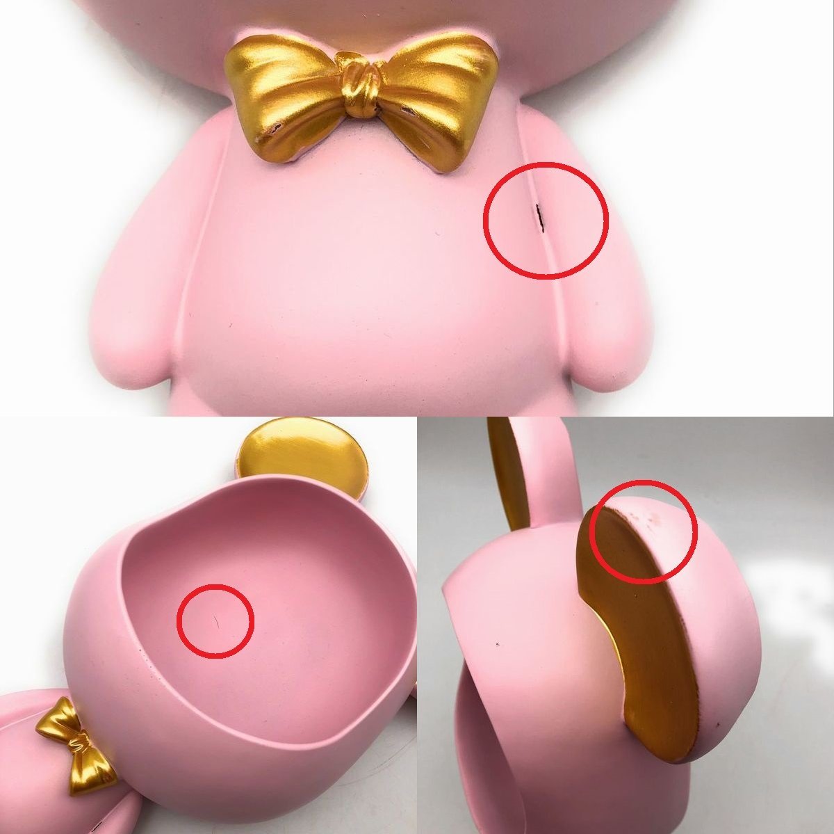  with translation ornament objet d'art case butterfly necktie . attaching digit bear simple modern ( pink )