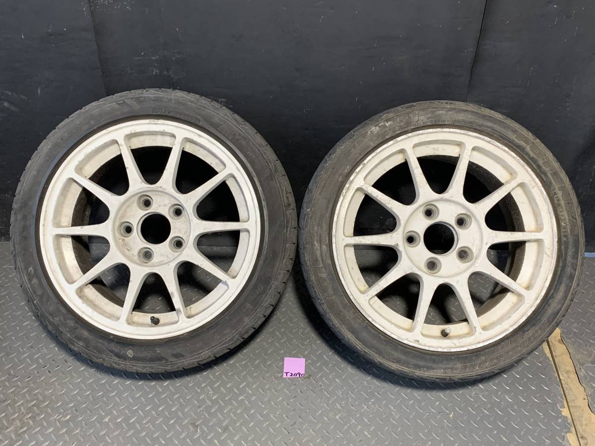 DC2 インテグラ 16インチ 7J +50 5H 5穴 PCD114.3 ハブ径約64mm ホイール 2本 ホンダ純正 _画像1