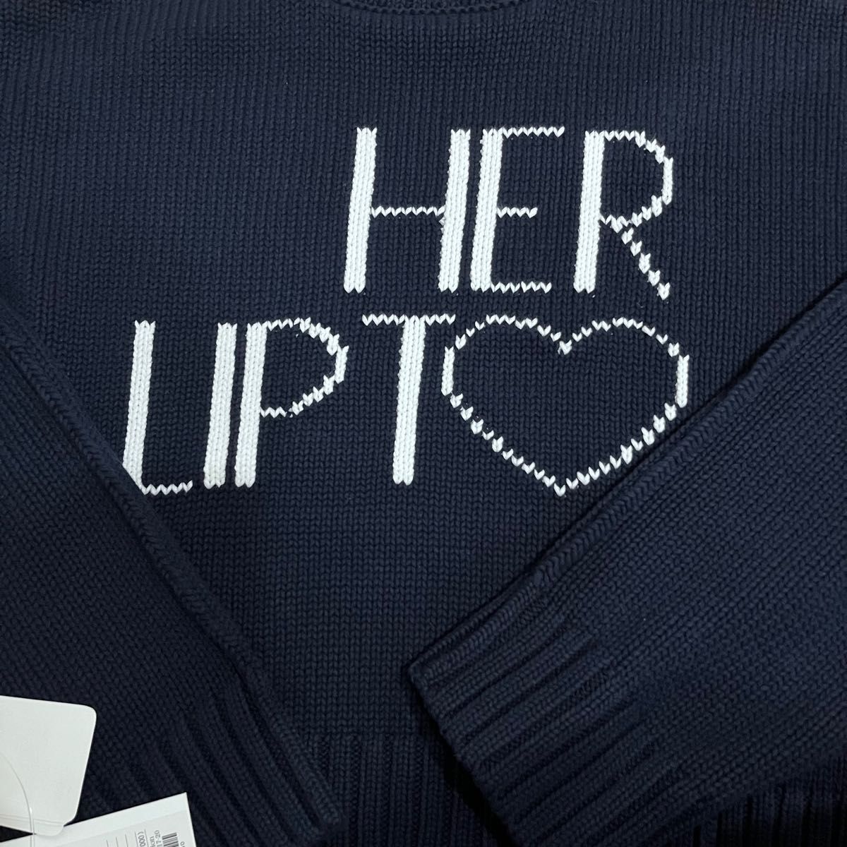 Her lip to Share The Love Knit Top ニット バレンタイン Her lip to Share The Love Knit Top ニット バレンタイン