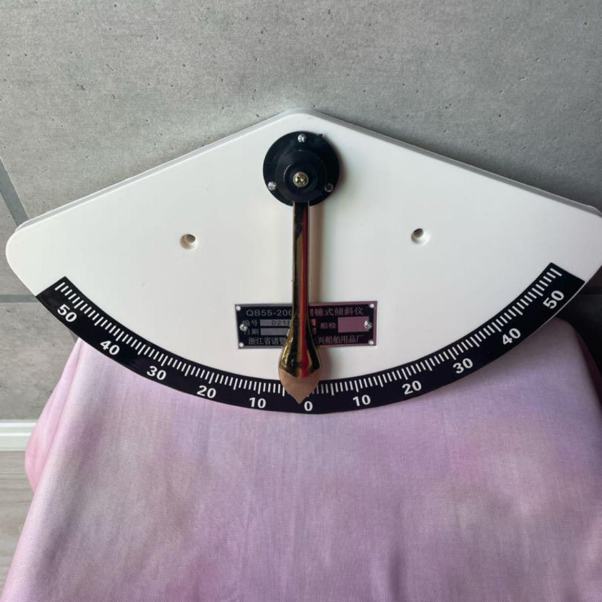 ポータブル 55 度ボート傾斜計スイング振り子 NavigationalTool