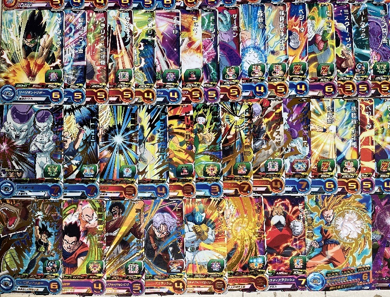 スーパードラゴンボールヒーローズ 100枚セット 大量セット かぶり無 まとめ売り CP SR おまけ付き SEC UR コード付_画像2