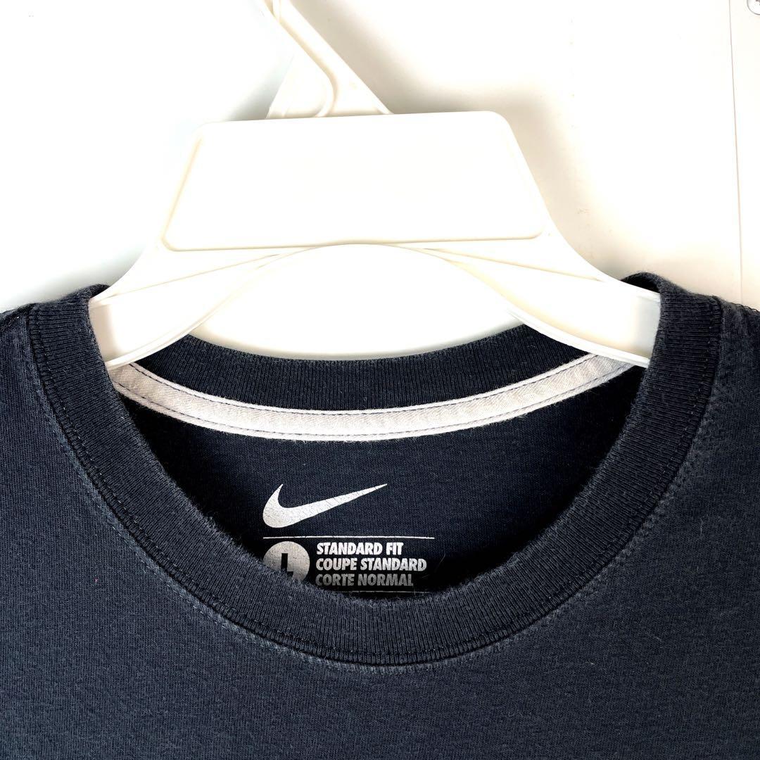 NikeナイキデカロゴプリントTシャツバスケットボール スウッシュヴィンテージ_画像2