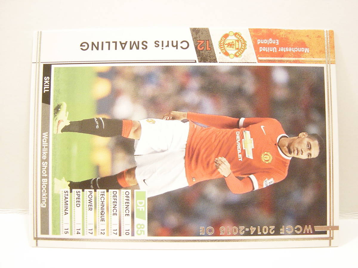 WCCF 2014-2015 EXTRA 白 クリス・スモーリング Chris Smalling 1989 England Manchester United 2010-2020 Extra Cardの画像4