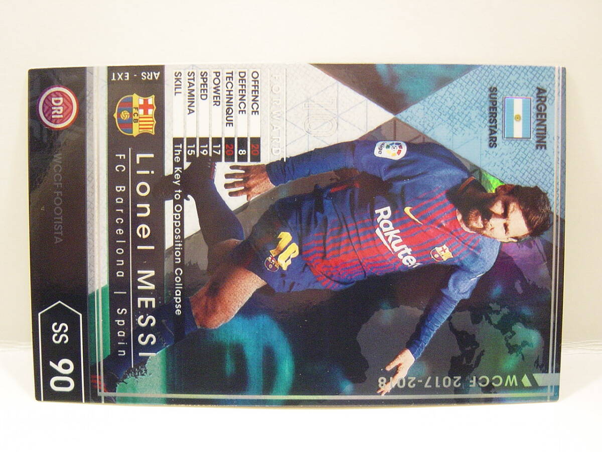 WCCF 2017-2018 ARS-EXT リオネル・メッシ　Lionel Messi No.10 FC Barcelona Spain 17-18 Extra Card FOOTISTA_画像3