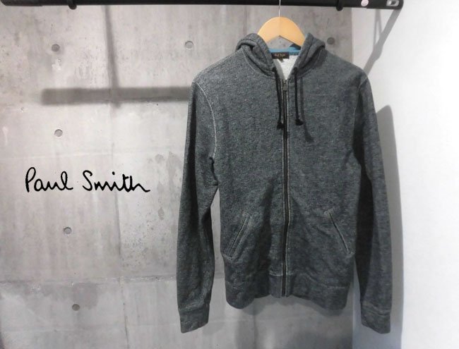 Paul Smith COLLECTIONポールスミス コレクション HOODED PARKA スウェット ジップパーカーM/フーデッドパーカ/メンズ/144300 J1403/日本製_画像1