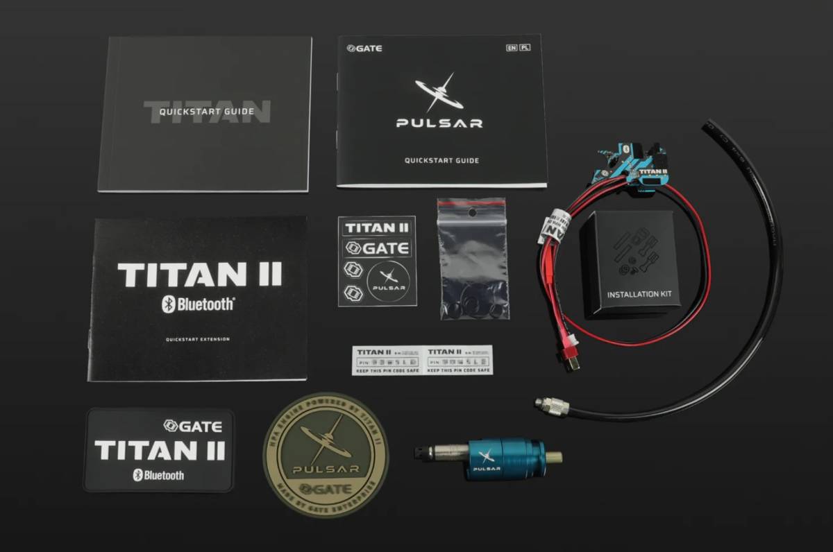 GATE PULSAR S TITAN II Bluetooth 後方配線 電動ガン用HPA GATE PULSAR S TITAN II Bluetooth 後方配線 電動ガン用HPA