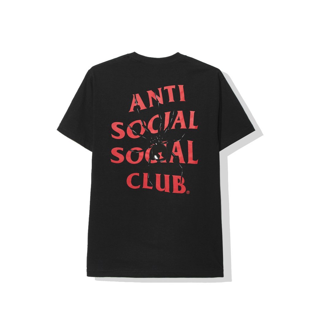 L ASSC BITTER BLK TEE アンチソーシャル Tシャツ ANTI SOCIAL SOCIAL CLUB アンチ ソーシャル ソーシャル クラブ クモ 蜘蛛