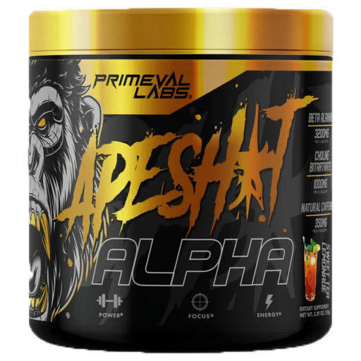 * domestic not yet sale * powerful .. pre Work out!PRIMEVAL LABS company APESHIT ALPHA 40 batch pink Star dust taste *