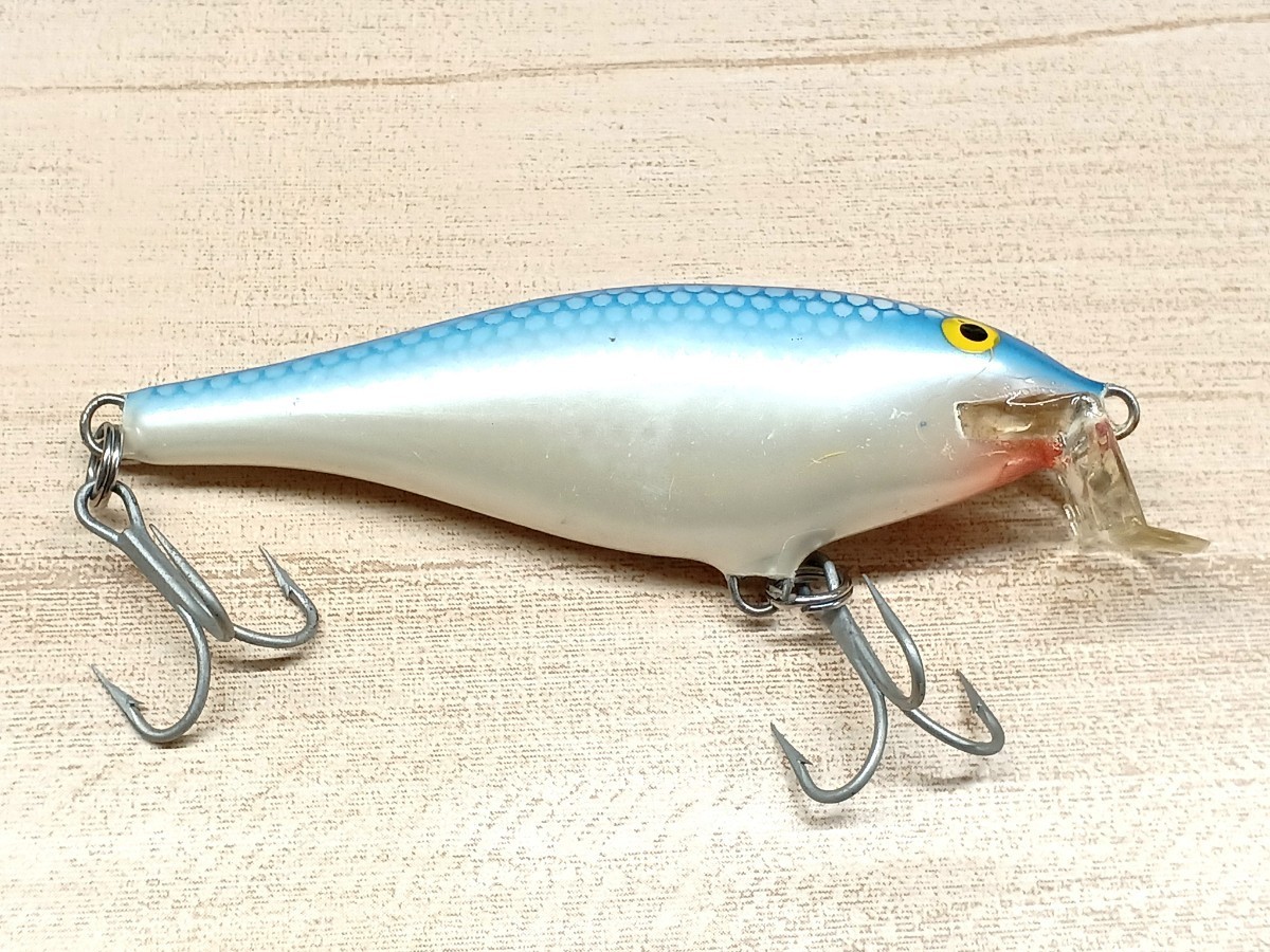 ラパラ シャローシャッドラップ SSR-7 7g SB(JS) RAPALA シーバスフィッシング バス釣り トラウト ソルト ウッドプラグ 中古ルアー_画像1